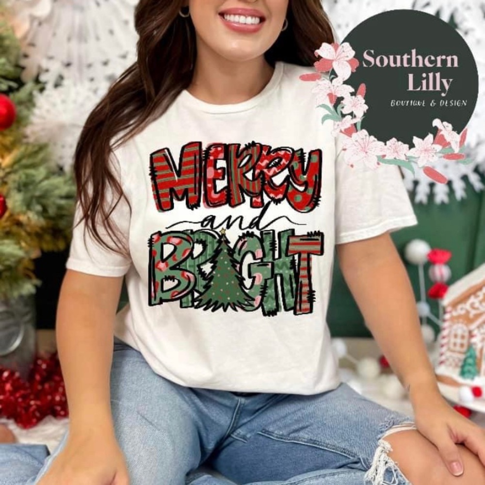 Comfort Colors Merry & Bright T-Shirt